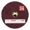 Dark Red Suede Mat Board for 20x20 Frames - Heart Opening for 6x6 Photos
